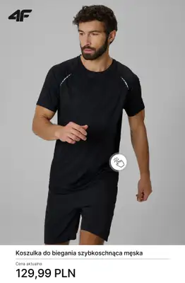 4F - gazetka promocyjna Kolekcja biegowa dla niego od środy 01.04  - strona 9
