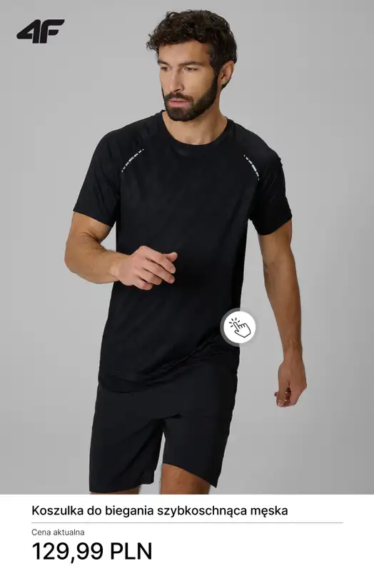 4F - gazetka promocyjna Kolekcja biegowa dla niego od środy 01.04  - strona 9