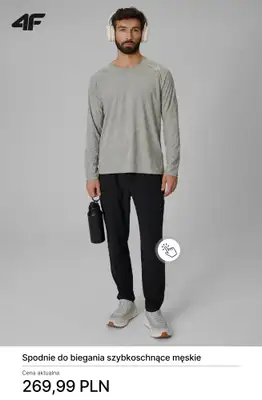 4F - gazetka promocyjna Kolekcja biegowa dla niego od środy 01.04  - strona 5