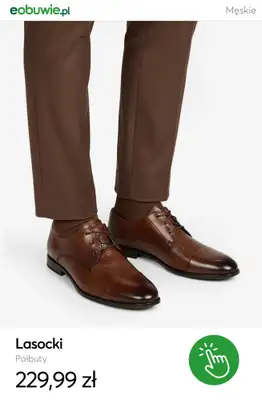 eobuwie.pl - gazetka promocyjna Półbuty wizytowe męskie od środy 01.04  - strona 9