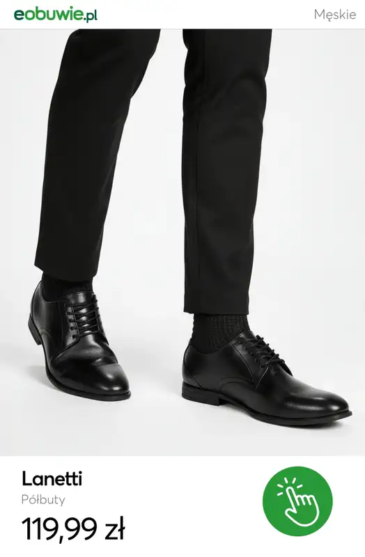 eobuwie.pl - gazetka promocyjna Półbuty wizytowe męskie od środy 01.04  - strona 2