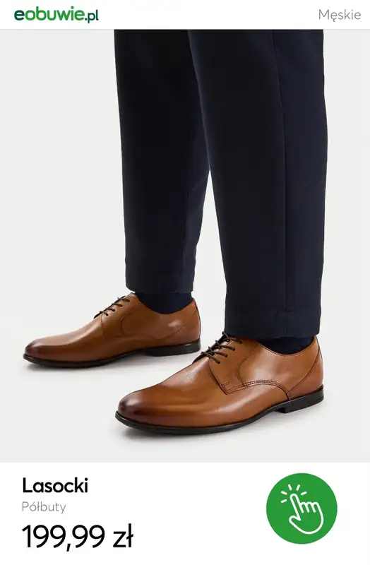 eobuwie.pl - gazetka promocyjna Półbuty wizytowe męskie od środy 01.04  - strona 4