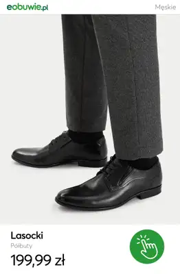 eobuwie.pl - gazetka promocyjna Półbuty wizytowe męskie od środy 01.04  - strona 10