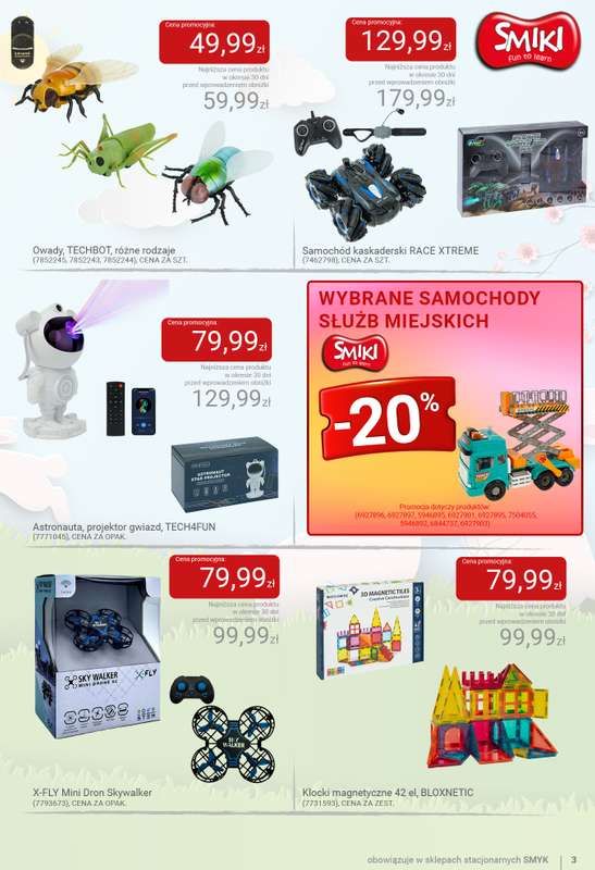 Smyk - gazetka promocyjna Katalog - Niespodzianki od Zajączka od środy 01.04 do soboty 04.04 - strona 3