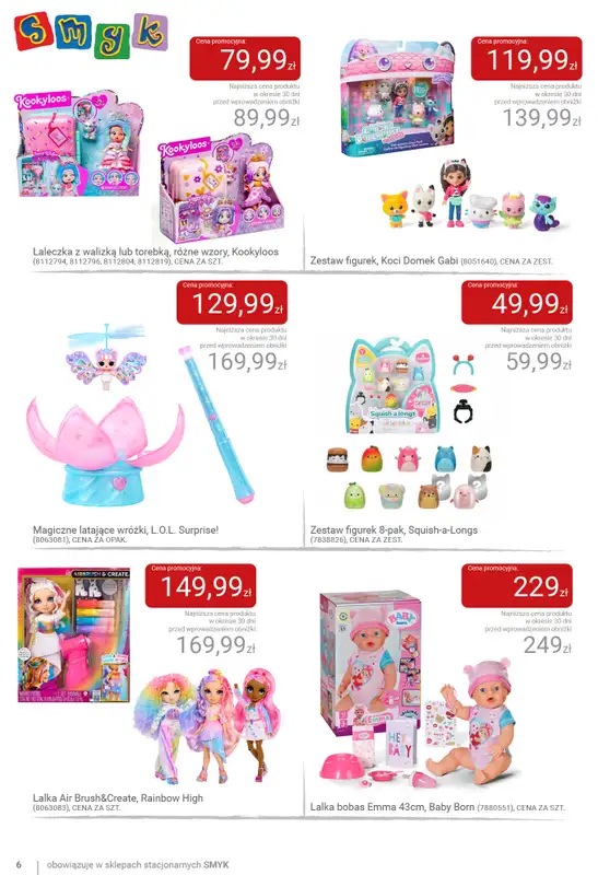 Smyk - gazetka promocyjna Katalog - Niespodzianki od Zajączka od środy 01.04 do soboty 04.04 - strona 6