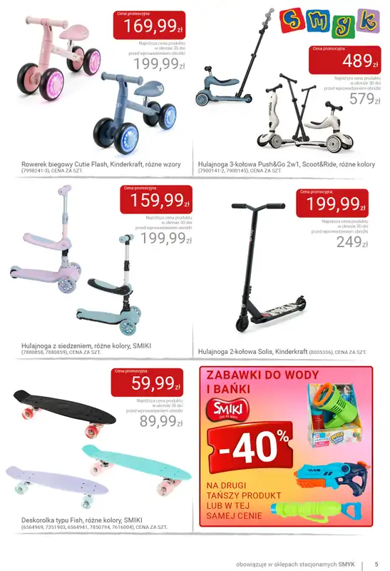 Smyk - gazetka promocyjna Katalog - Niespodzianki od Zajączka od środy 01.04 do soboty 04.04 - strona 5
