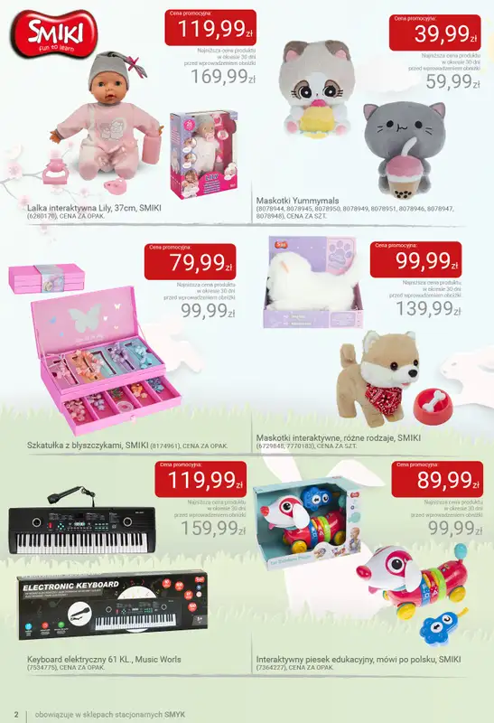 Smyk - gazetka promocyjna Katalog - Niespodzianki od Zajączka   - strona 2