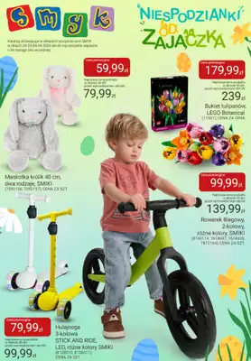 Smyk - gazetka promocyjna Katalog - Niespodzianki od Zajączka od środy 01.04 do soboty 04.04