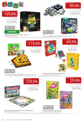 Smyk - gazetka promocyjna Katalog - Niespodzianki od Zajączka od środy 01.04 do soboty 04.04 - strona 16