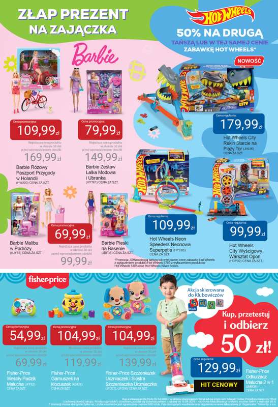 Smyk - gazetka promocyjna Katalog - Niespodzianki od Zajączka od środy 01.04 do soboty 04.04 - strona 15