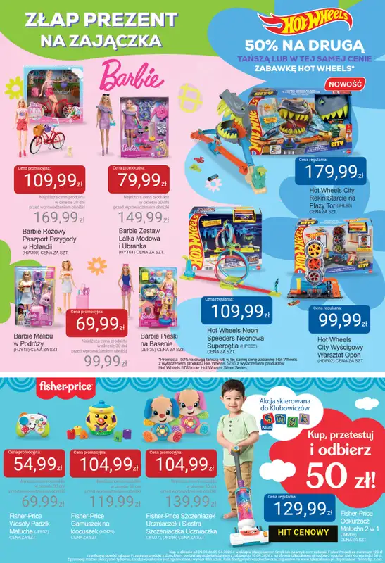 Smyk - gazetka promocyjna Katalog - Niespodzianki od Zajączka od środy 01.04 do soboty 04.04 - strona 15