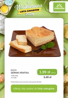 Stokrotka - gazetka promocyjna Wielkanocna Lista Zakupów w Stokrotce! od czwartku 02.04 do środy 08.04 - strona 3
