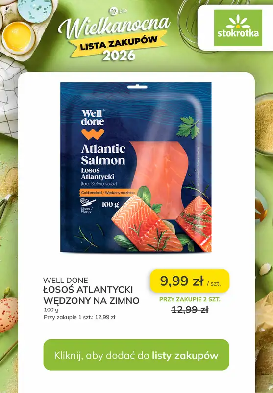 Stokrotka - gazetka promocyjna Wielkanocna Lista Zakupów w Stokrotce! od czwartku 02.04 do środy 08.04 - strona 11