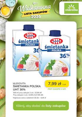 Stokrotka - gazetka promocyjna Wielkanocna Lista Zakupów w Stokrotce! od czwartku 02.04 do środy 08.04 - strona 15