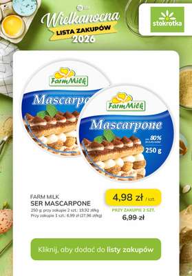 Stokrotka - gazetka promocyjna Wielkanocna Lista Zakupów w Stokrotce! od czwartku 02.04 do środy 08.04 - strona 14