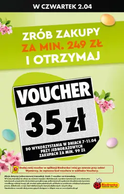 Biedronka - gazetka promocyjna Od środy od środy 01.04 do wtorku 07.04 - strona 3
