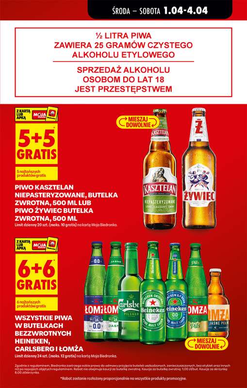 Biedronka - gazetka promocyjna Od środy, Z ladą tradycyjną od środy 01.04 do wtorku 07.04 - strona 17