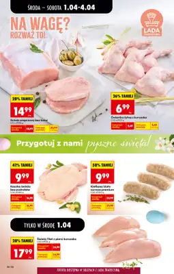 Biedronka - gazetka promocyjna Od środy, Z ladą tradycyjną od środy 01.04 do wtorku 07.04 - strona 30