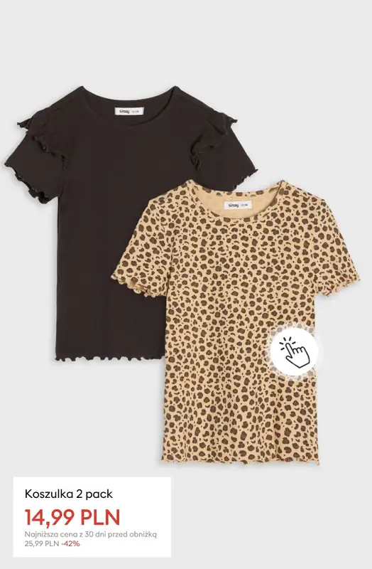 Sinsay - gazetka promocyjna Wyprzedaż do -50% dla Dzieci od środy 01.04 do wtorku 07.04 - strona 6