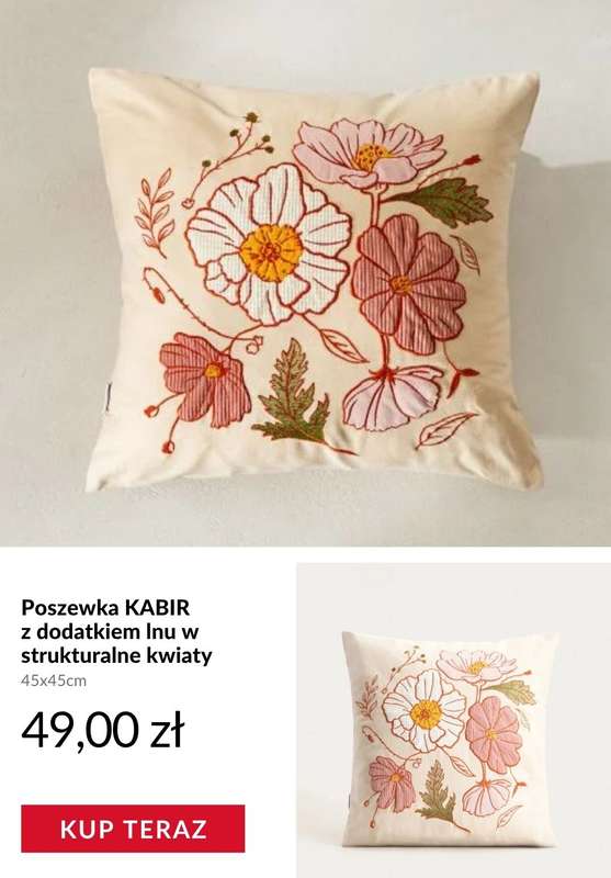 Homla - gazetka promocyjna -50% na drugi produkt od środy 01.04 do poniedziałku 06.04 - strona 6