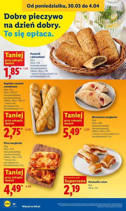 Lidl - gazetka promocyjna Oferta od czwartku od czwartku 02.04 do soboty 04.04 - strona 34