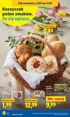 Lidl - gazetka promocyjna Oferta od czwartku od czwartku 02.04 do soboty 04.04 - strona 36