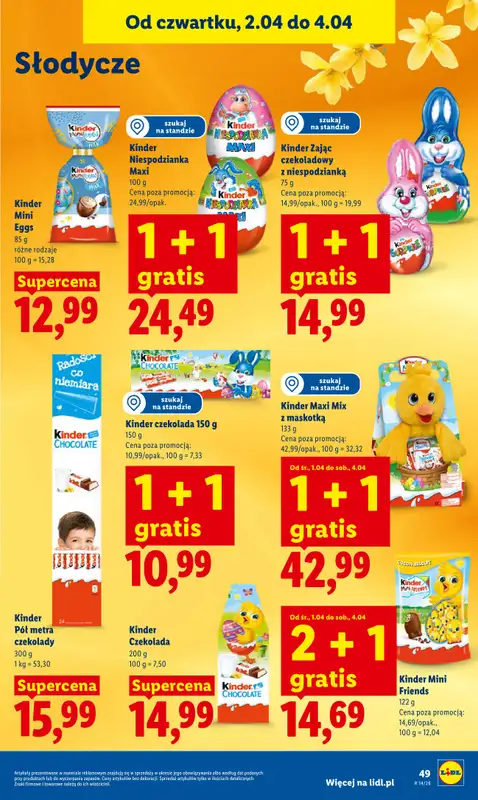 Lidl - gazetka promocyjna Oferta od czwartku od czwartku 02.04 do soboty 04.04 - strona 53