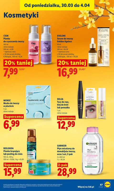 Lidl - gazetka promocyjna Oferta od czwartku od czwartku 02.04 do soboty 04.04 - strona 71