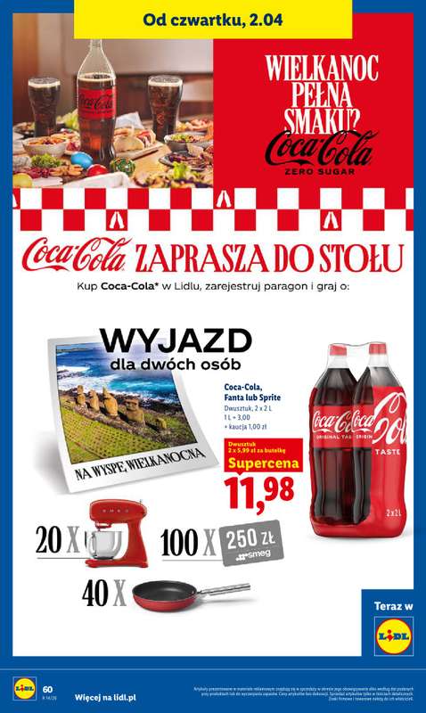 Lidl - gazetka promocyjna Oferta od czwartku od czwartku 02.04 do soboty 04.04 - strona 64