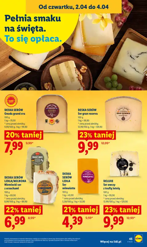 Lidl - gazetka promocyjna Oferta od czwartku od czwartku 02.04 do soboty 04.04 - strona 49