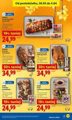 Lidl - gazetka promocyjna Oferta od czwartku od czwartku 02.04 do soboty 04.04 - strona 43