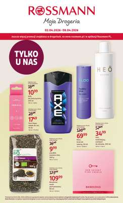 Rossmann - gazetka promocyjna Gazetka od czwartku 02.04 do środy 08.04