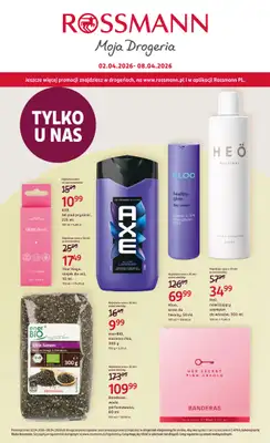 Rossmann - gazetka promocyjna Gazetka od czwartku 02.04 do środy 08.04