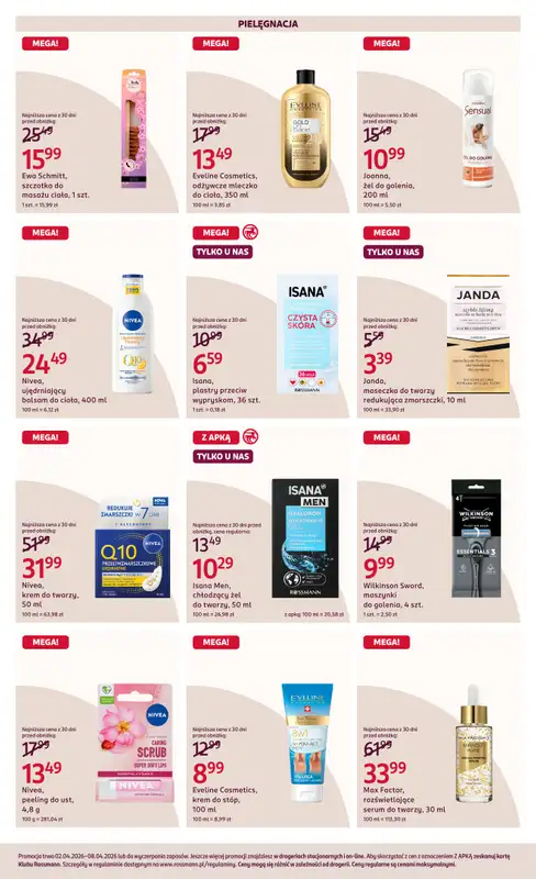 Rossmann - gazetka promocyjna Gazetka od czwartku 02.04 do środy 08.04 - strona 4