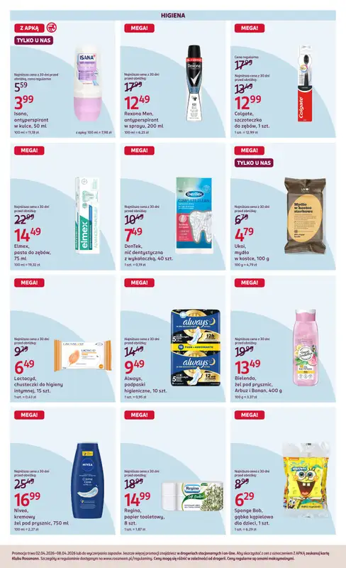 Rossmann - gazetka promocyjna Gazetka od czwartku 02.04 do środy 08.04 - strona 3