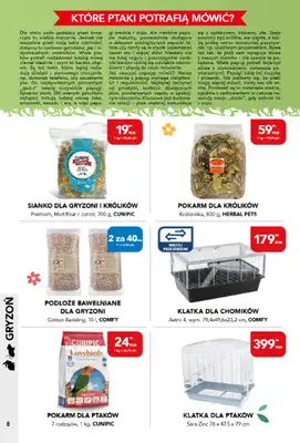 Aquael zoo - gazetka promocyjna Gazetka od czwartku 02.04 do czwartku 30.04 - strona 8