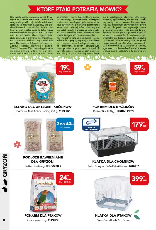 Aquael zoo - gazetka promocyjna Gazetka od czwartku 02.04 do czwartku 30.04 - strona 8