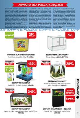 Aquael zoo - gazetka promocyjna Gazetka od czwartku 02.04 do czwartku 30.04 - strona 9