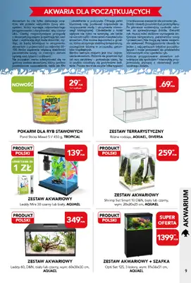 Aquael zoo - gazetka promocyjna Gazetka od czwartku 02.04 do czwartku 30.04 - strona 9