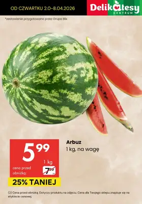 Delikatesy Centrum - gazetka promocyjna Do -44% na warzywa i owoce od czwartku 02.04 do środy 08.04 - strona 9