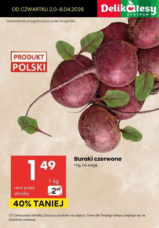 Delikatesy Centrum - gazetka promocyjna Do -44% na warzywa i owoce od czwartku 02.04 do środy 08.04 - strona 5