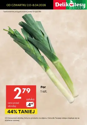 Delikatesy Centrum - gazetka promocyjna Do -44% na warzywa i owoce od czwartku 02.04 do środy 08.04 - strona 2
