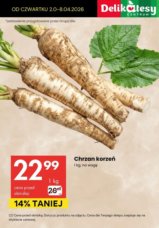 Delikatesy Centrum - gazetka promocyjna Do -44% na warzywa i owoce od czwartku 02.04 do środy 08.04 - strona 6