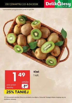 Delikatesy Centrum - gazetka promocyjna Do -44% na warzywa i owoce od czwartku 02.04 do środy 08.04 - strona 8