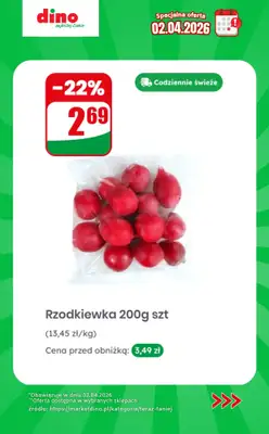 Dino - gazetka promocyjna Specjalna oferta na 02.04.2026 - promocje spoza gazetki od czwartku 02.04 do czwartku 02.04 - strona 3