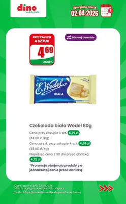 Dino - gazetka promocyjna Specjalna oferta na 02.04.2026 - promocje spoza gazetki od czwartku 02.04 do czwartku 02.04 - strona 7