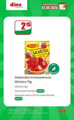 Dino - gazetka promocyjna Specjalna oferta na 02.04.2026 - promocje spoza gazetki od czwartku 02.04 do czwartku 02.04 - strona 9