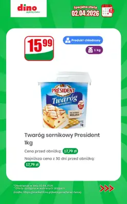 Dino - gazetka promocyjna Specjalna oferta na 02.04.2026 - promocje spoza gazetki od czwartku 02.04 do czwartku 02.04 - strona 5