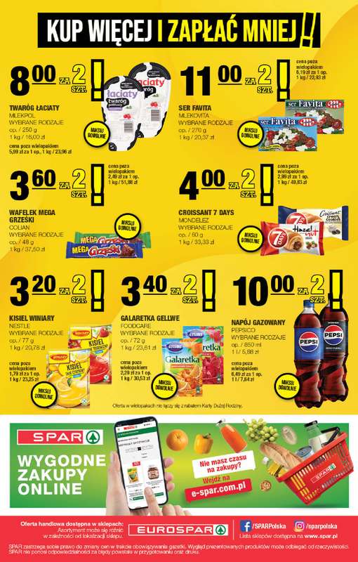 SPAR - gazetka promocyjna Gazetka Eurospar od środy 08.04 do niedzieli 19.04 - strona 16