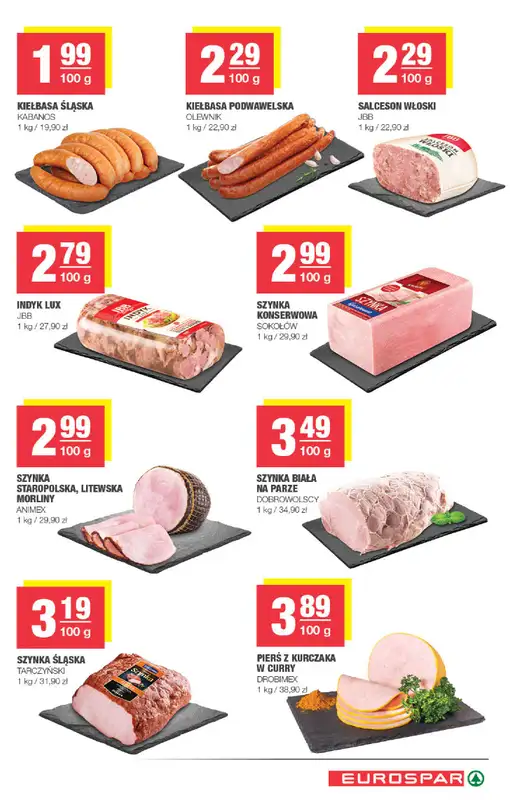 SPAR - gazetka promocyjna Gazetka Eurospar od środy 08.04 do niedzieli 19.04 - strona 7